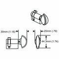 Strybuc 90dg Thumbturn W:Crescent Knob 850-3141870